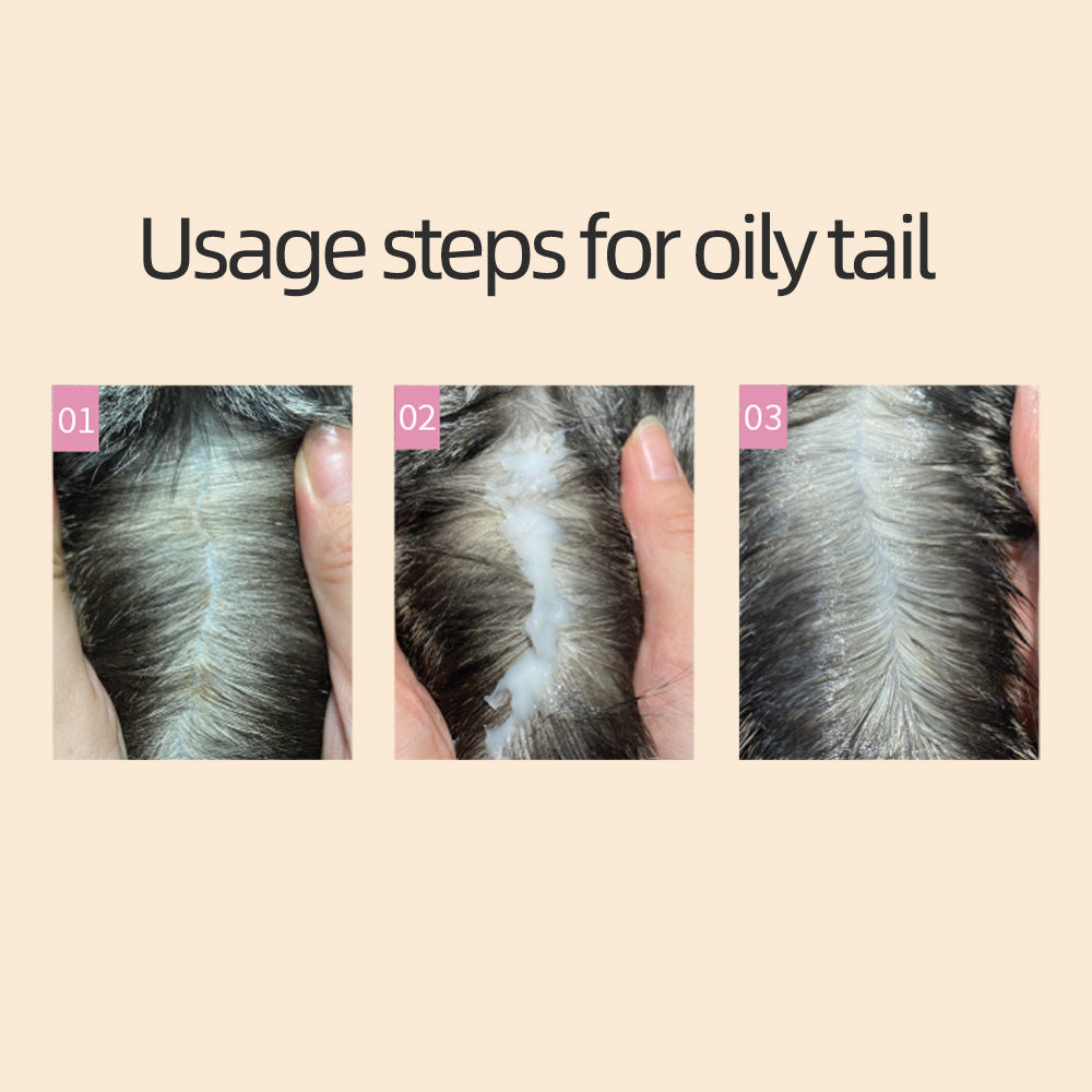 Doctoral-developed  in plant-extracted mild degreasing cream(for dogs and cats)